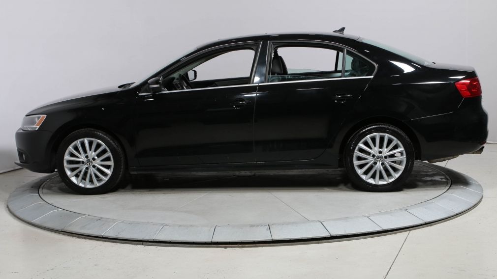 2012 Volkswagen Jetta TDI Highline A/C GR ELECT TOIT OUVRANT CUIR MAGS B #4