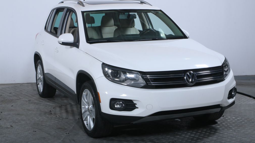 2013 Volkswagen Tiguan Comfortline TSI 4 MOTION CUIR TOIT MAGS BLUETOOTH #0