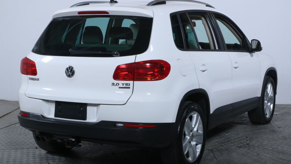 2013 Volkswagen Tiguan Comfortline TSI 4 MOTION CUIR TOIT MAGS BLUETOOTH #4