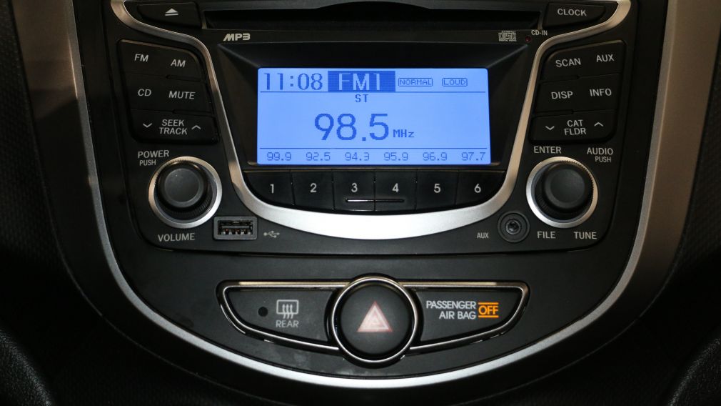 2015 Hyundai Accent L AUX/USB/MP3 #12