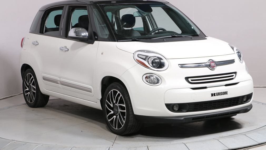 2014 Fiat 500L Lounge NAV CAM RECUL CUIR TOIT BLUETOOTH MAGS #0