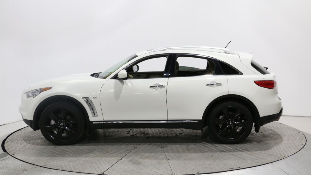 2014 Infiniti QX70 PREMIUM S V8 5.0 AWD CUIR TOIT MAGS 19" NAVIGATION #4