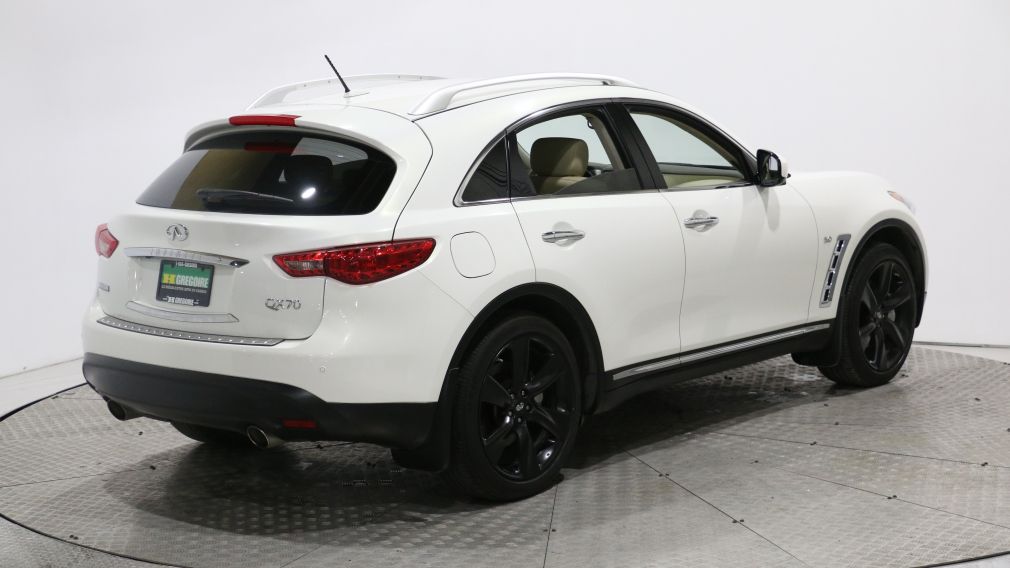 2014 Infiniti QX70 PREMIUM S V8 5.0 AWD CUIR TOIT MAGS 19" NAVIGATION #7