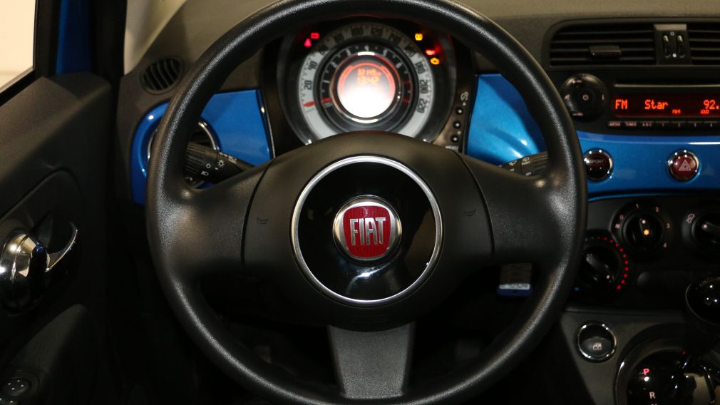 2015 Fiat 500 POP A/C GR ELECT BAS KILOMETRAGE #13