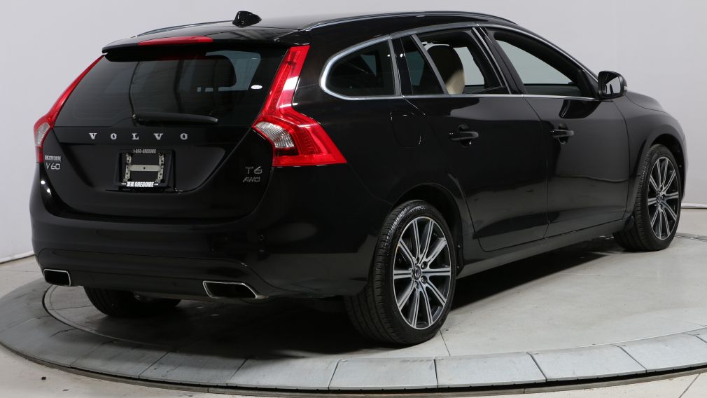 2015 Volvo V60 T6 PREMIER PLUS CUIR TOIT MAGS  BLUETOOTH #6