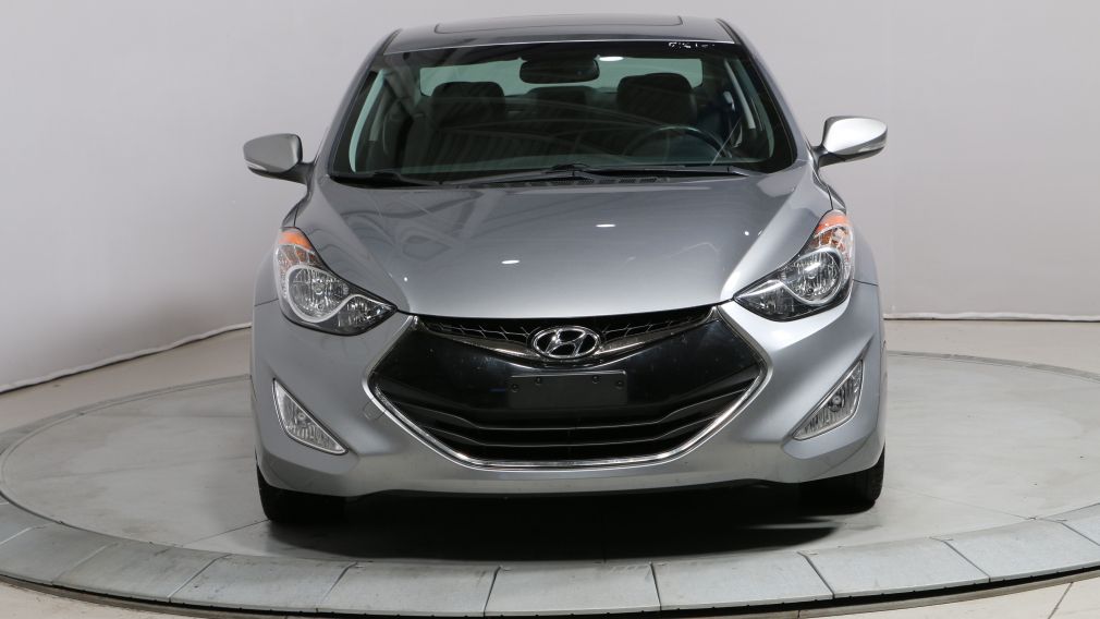 2013 Hyundai Elantra SE A/C GR ÉLECT CUIR  TOIT OUVRANT BAS KILOMÈTRAGE #2