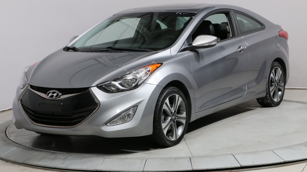 2013 Hyundai Elantra SE A/C GR ÉLECT CUIR  TOIT OUVRANT BAS KILOMÈTRAGE #3