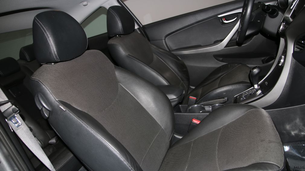 2013 Hyundai Elantra SE A/C GR ÉLECT CUIR  TOIT OUVRANT BAS KILOMÈTRAGE #26
