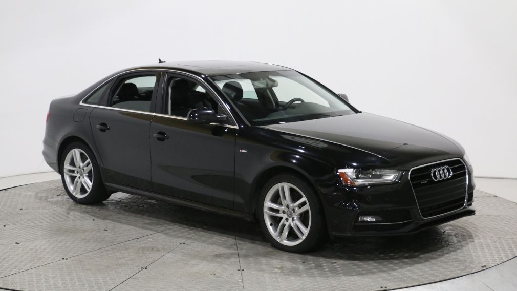 2015 Audi A4 TECHNIK PLUS QUATTRO CUIR TOIT MAGS CAM DE RECULE #0