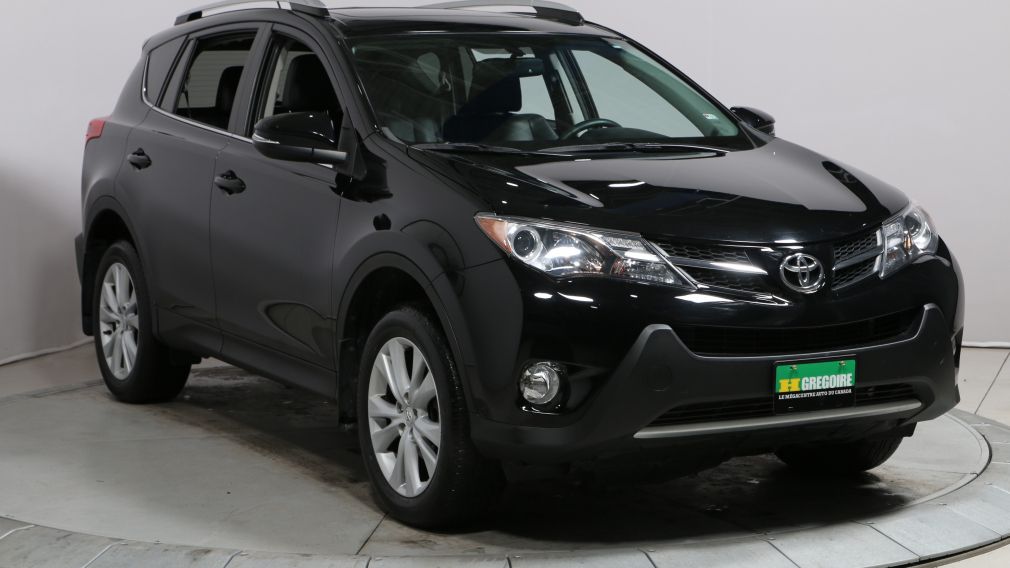 2013 Toyota Rav 4 Limited AWD AUTO A/C GR ELECT CUIR MAGS CAM RECUL #0