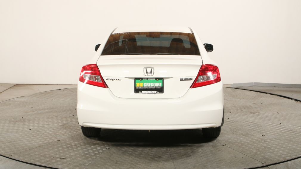 2012 Honda Civic COUPE  LX AUTO A/C GR ELECT BLUETOOTH #6