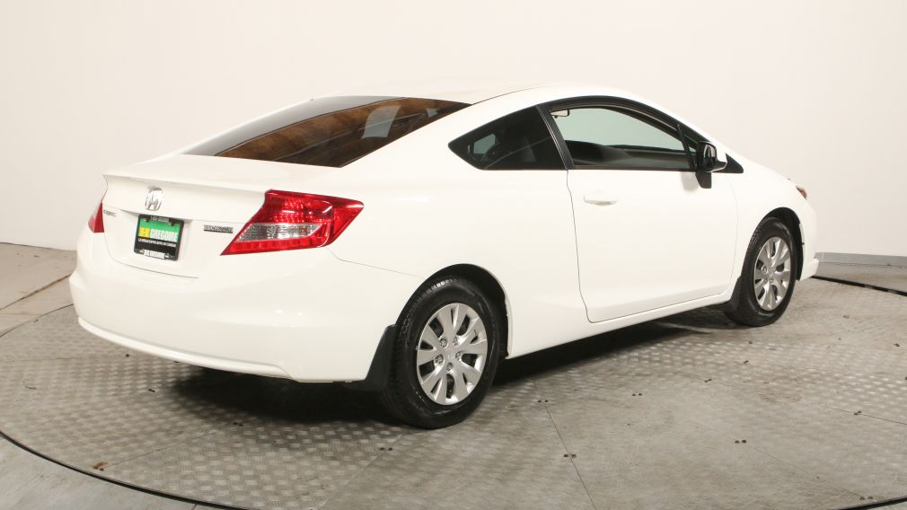 2012 Honda Civic COUPE  LX AUTO A/C GR ELECT BLUETOOTH #7