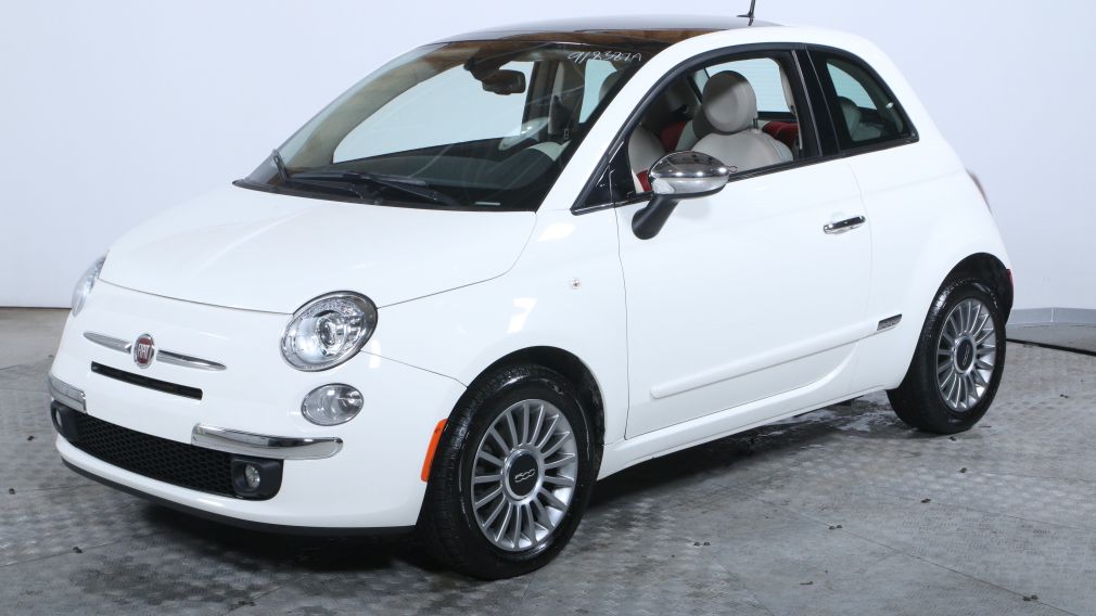 2013 Fiat 500 Lounge 2 PORTE AUTO A/C TOIT BLUETOOTH #2