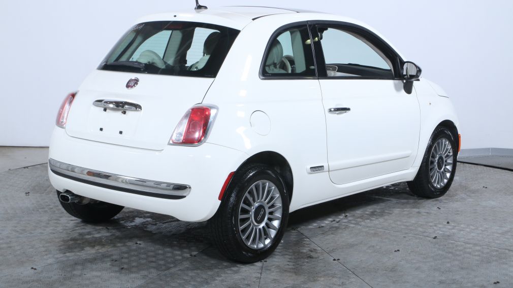 2013 Fiat 500 Lounge 2 PORTE AUTO A/C TOIT BLUETOOTH #7