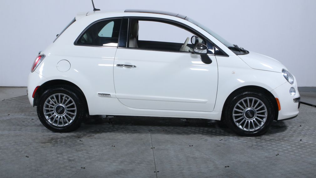 2013 Fiat 500 Lounge 2 PORTE AUTO A/C TOIT BLUETOOTH #8