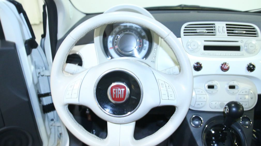 2013 Fiat 500 Lounge 2 PORTE AUTO A/C TOIT BLUETOOTH #13