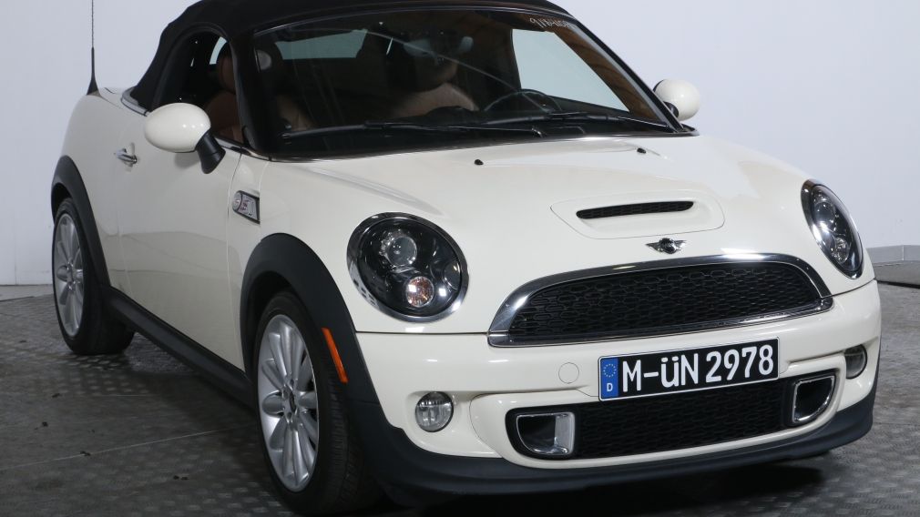 2012 Mini Cooper S ROADSTER AUTO A/C DÉCAPOTABLE #0