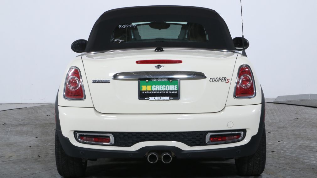 2012 Mini Cooper S ROADSTER AUTO A/C DÉCAPOTABLE #6