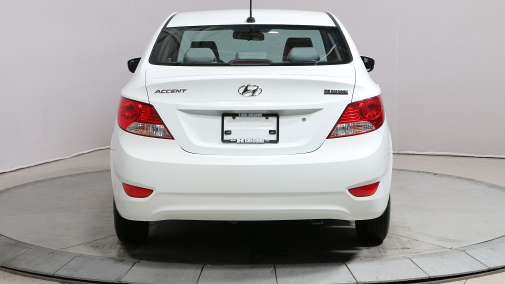 2013 Hyundai Accent L AUTO BAS KILOMETRAGE #6
