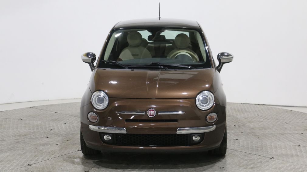 2013 Fiat 500 Lounge CUIR TOIT MAGS BLUETOOTH #1