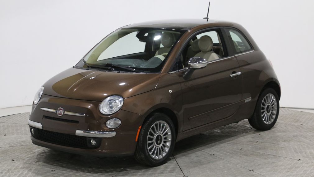 2013 Fiat 500 Lounge CUIR TOIT MAGS BLUETOOTH #2