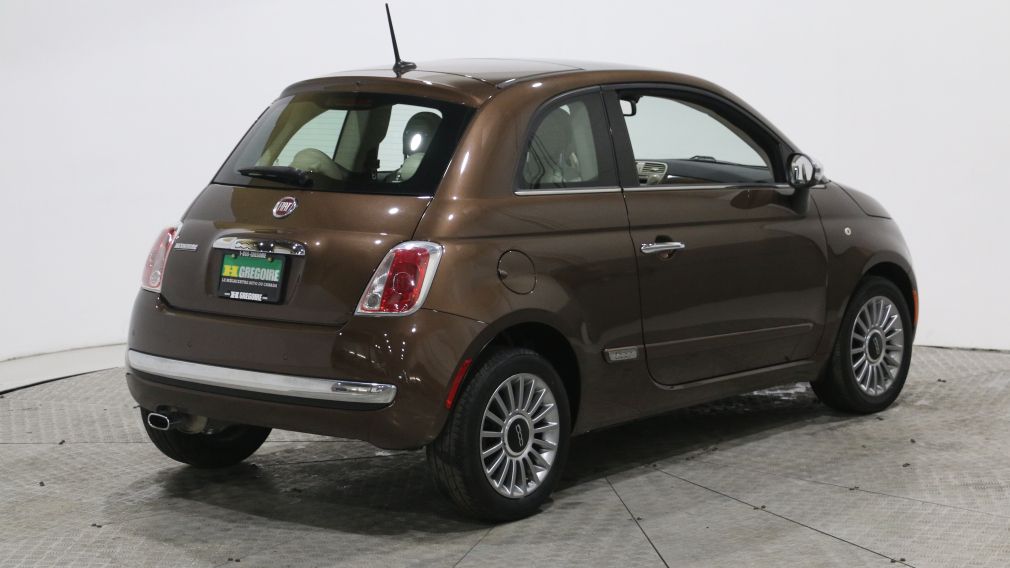2013 Fiat 500 Lounge CUIR TOIT MAGS BLUETOOTH #6
