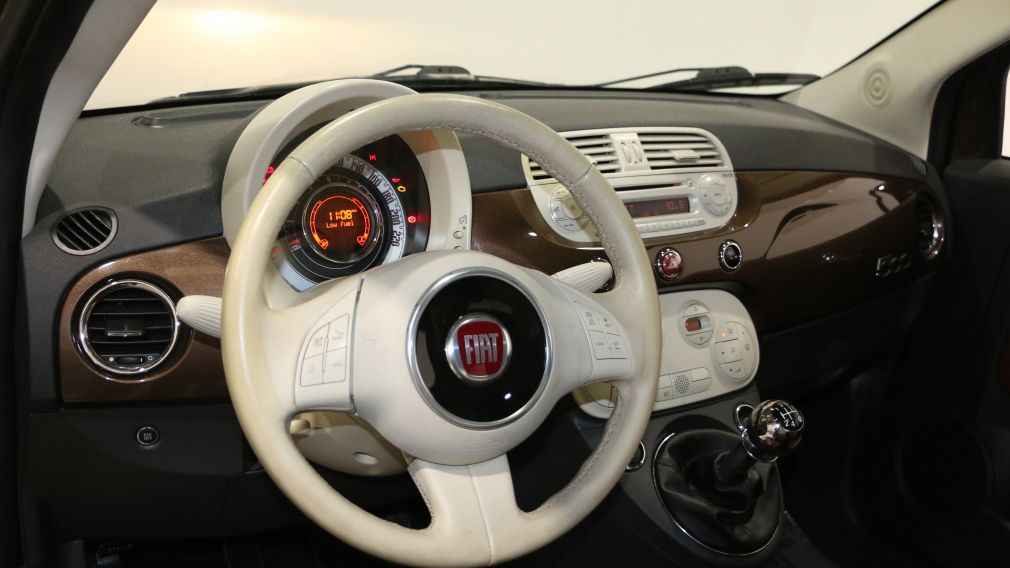 2013 Fiat 500 Lounge CUIR TOIT MAGS BLUETOOTH #9