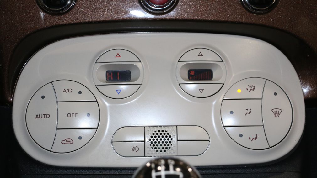 2013 Fiat 500 Lounge CUIR TOIT MAGS BLUETOOTH #16