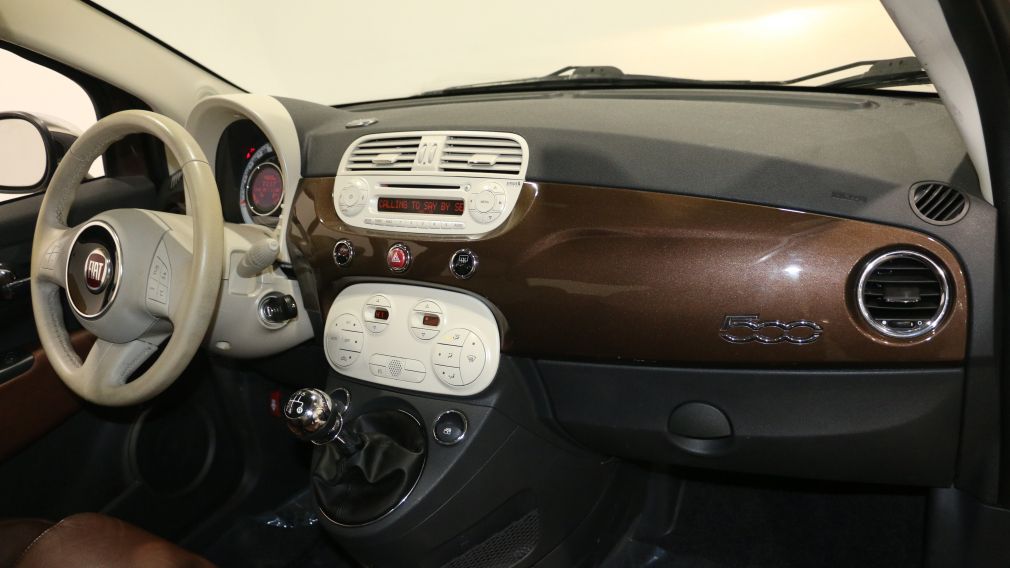 2013 Fiat 500 Lounge CUIR TOIT MAGS BLUETOOTH #19