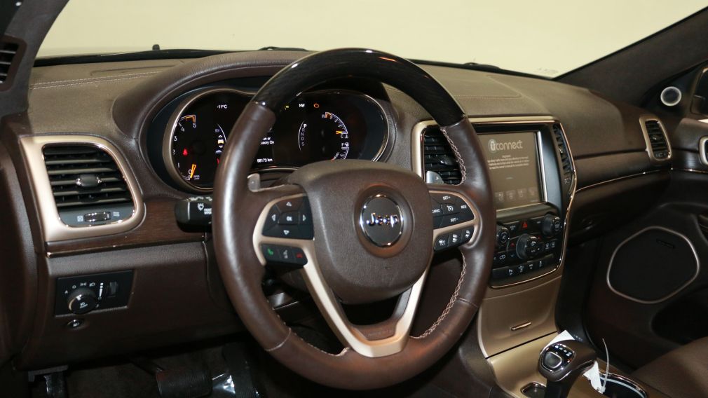 2015 Jeep Grand Cherokee Summit DIESEL 4WD CUIR TOIT NAV MAGS CAM DE RECULE #9