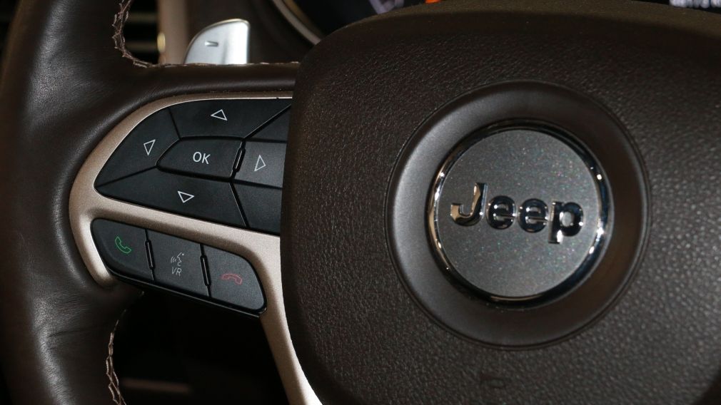 2015 Jeep Grand Cherokee Summit DIESEL 4WD CUIR TOIT NAV MAGS CAM DE RECULE #18