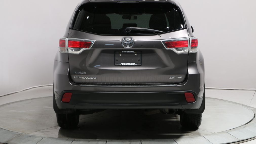 2015 Toyota Highlander LE AWD AUTO A/C BLUETOOTH 7 PASSAGERS #6