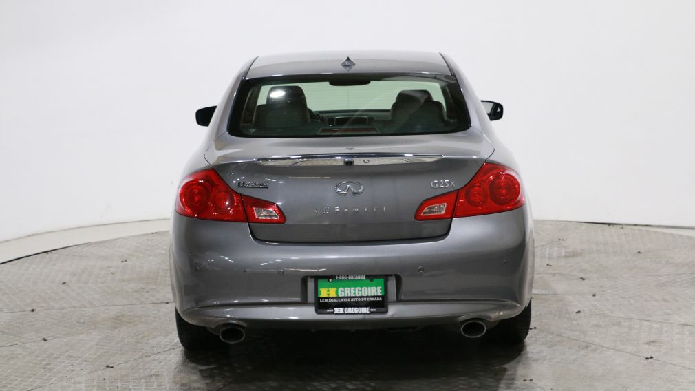 2012 Infiniti G25X AWD AC GR ELECT CUIR TOIT MAGS CAMERA DE RECULE #5