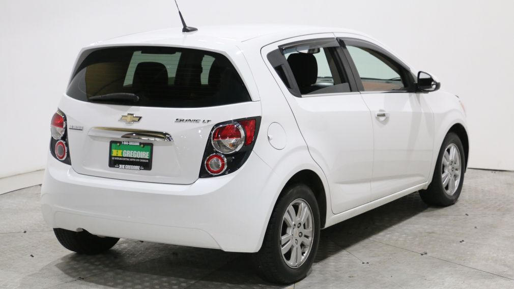 2012 Chevrolet Sonic LT MANUELLE BLUETOOTH GR ELECT A/C #7