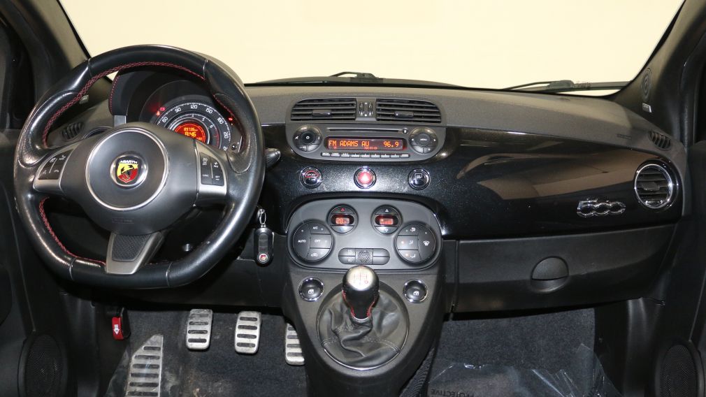 2012 Fiat 500 Abarth A/C CUIR TOIT MAGS BLUETOOTH #12