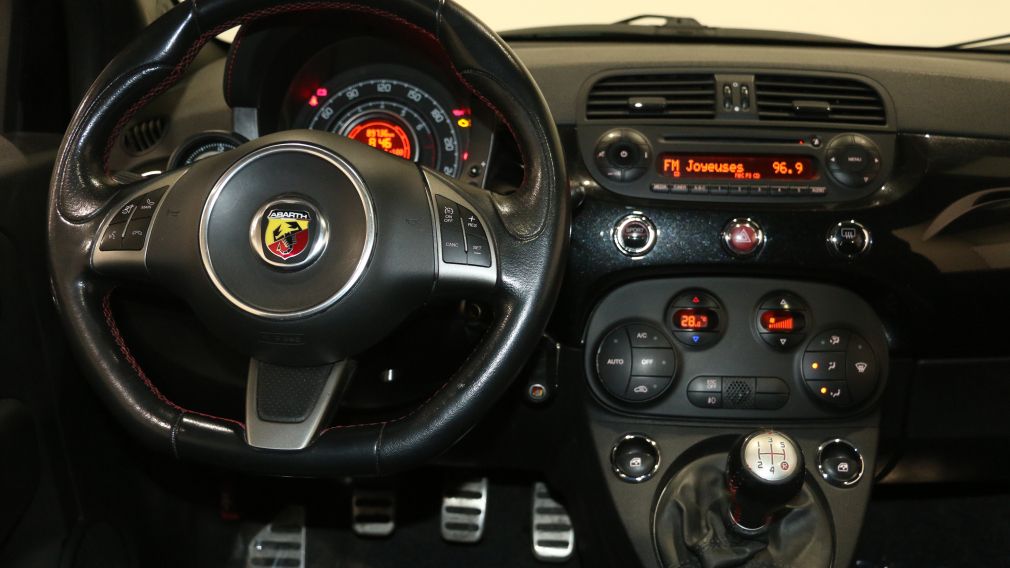 2012 Fiat 500 Abarth A/C CUIR TOIT MAGS BLUETOOTH #13