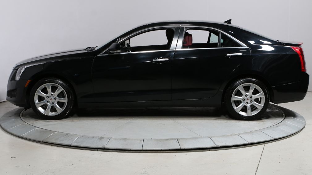 2014 Cadillac ATS LUXURY 2.0T AWD CUIR ROUGE TOIT MAGS CAMÉRA DE REC #4