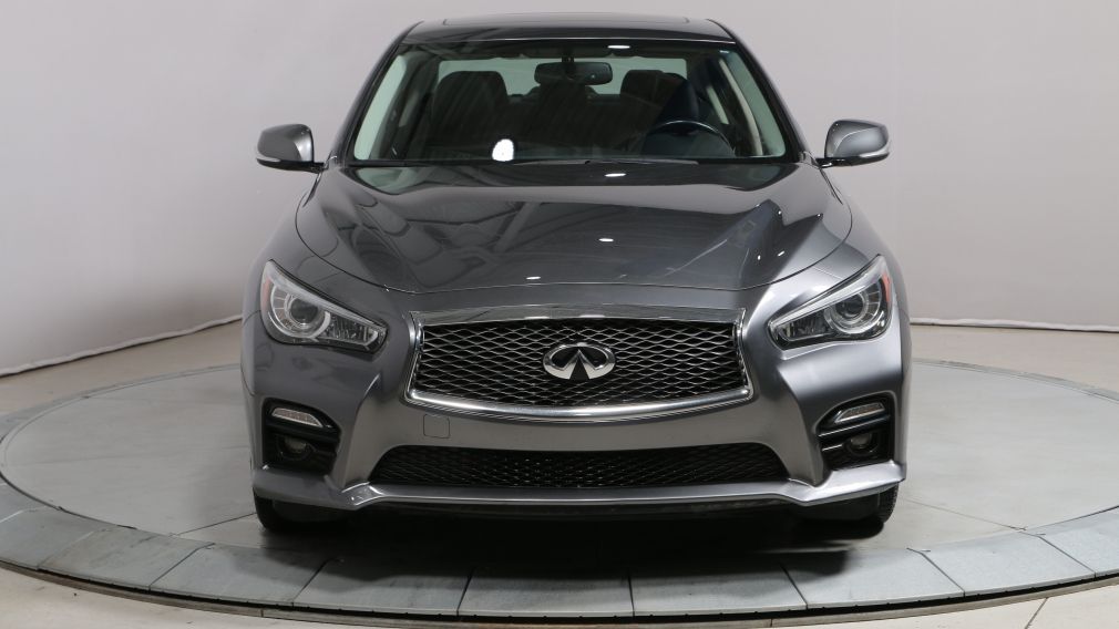 2014 Infiniti Q50 Sport AWD CUIR TOIT NAVIGATION MAGS CAM.RECUL BLUE #2