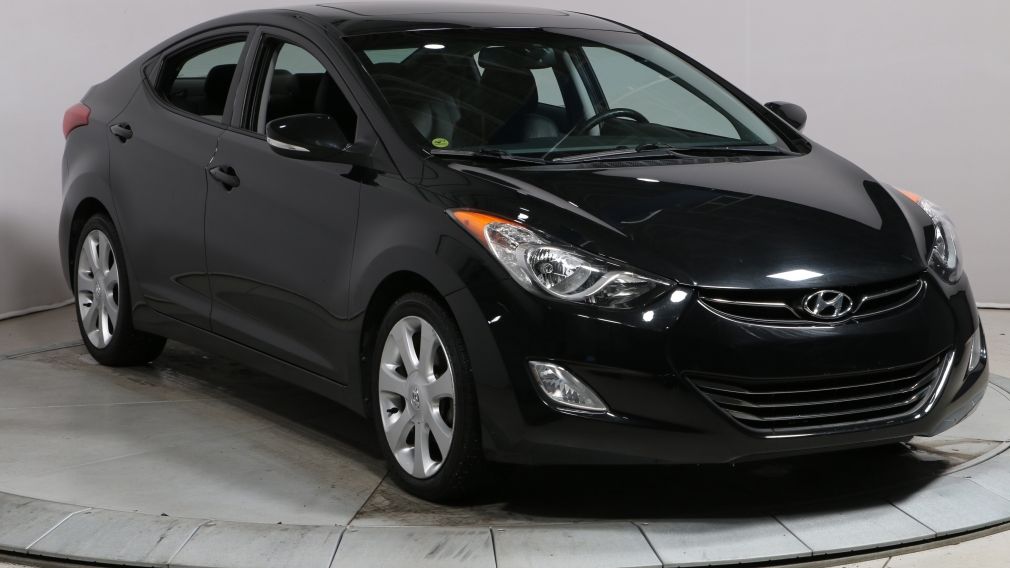 2013 Hyundai Elantra LIMITED NAV AUTO CUIR TOIT MAGS AC #0