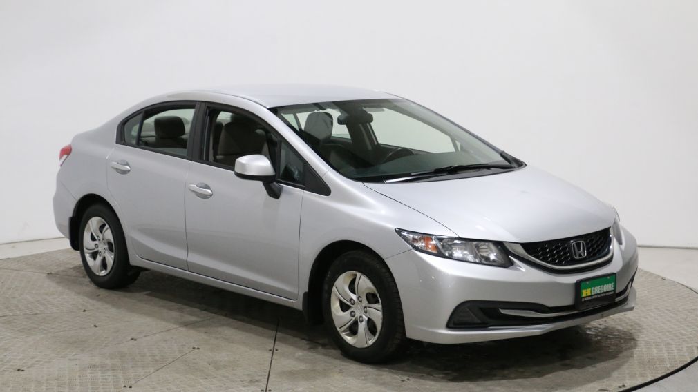 2013 Honda Civic LX AUTO A/C GR ELECT BLUETOOTH #0