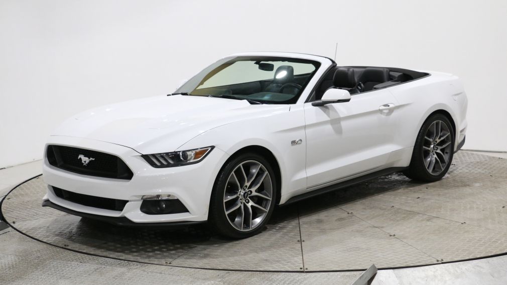 2015 Ford Mustang GT PREMIUM CONVERTIBLE CUIR BLUETOOTH CAMERA RECUL #2