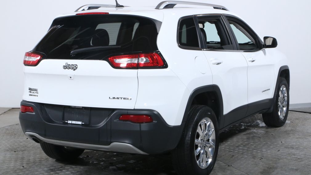 2015 Jeep Cherokee Limited 4WD TOIT CUIR AUTO BLUETOOTH #7