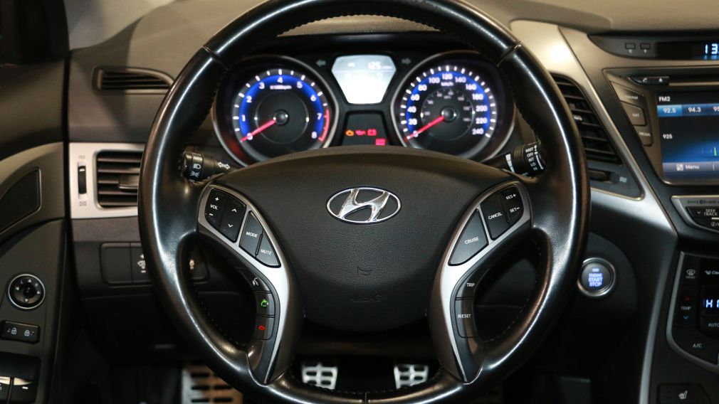2014 Hyundai Elantra GLS CUIR TOIT MAGS CAM DE RECULE BLUETOOTH #8