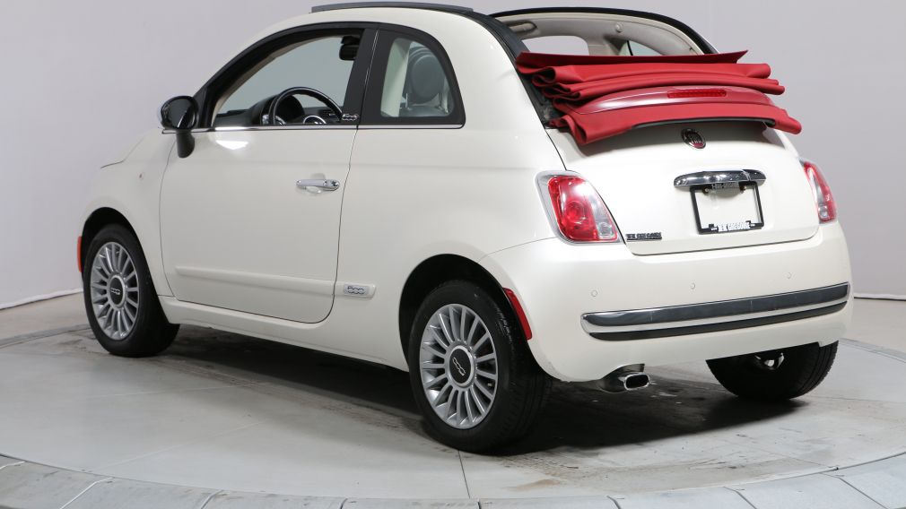 2012 Fiat 500 Lounge A/C GR ELECT CUIR DÉCAPOTABLE MAGS BLUETOOT #4