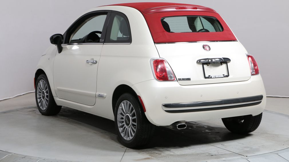 2012 Fiat 500 Lounge A/C GR ELECT CUIR DÉCAPOTABLE MAGS BLUETOOT #8