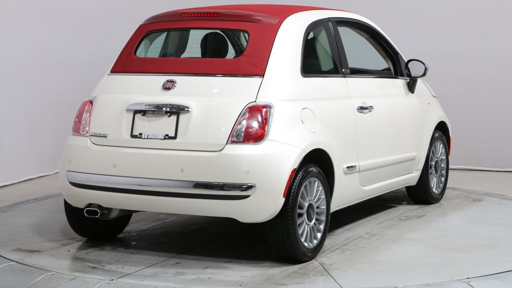 2012 Fiat 500 Lounge A/C GR ELECT CUIR DÉCAPOTABLE MAGS BLUETOOT #10