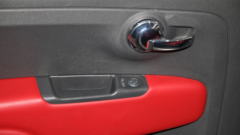 2012 Fiat 500 Lounge A/C GR ELECT CUIR DÉCAPOTABLE MAGS BLUETOOT #14