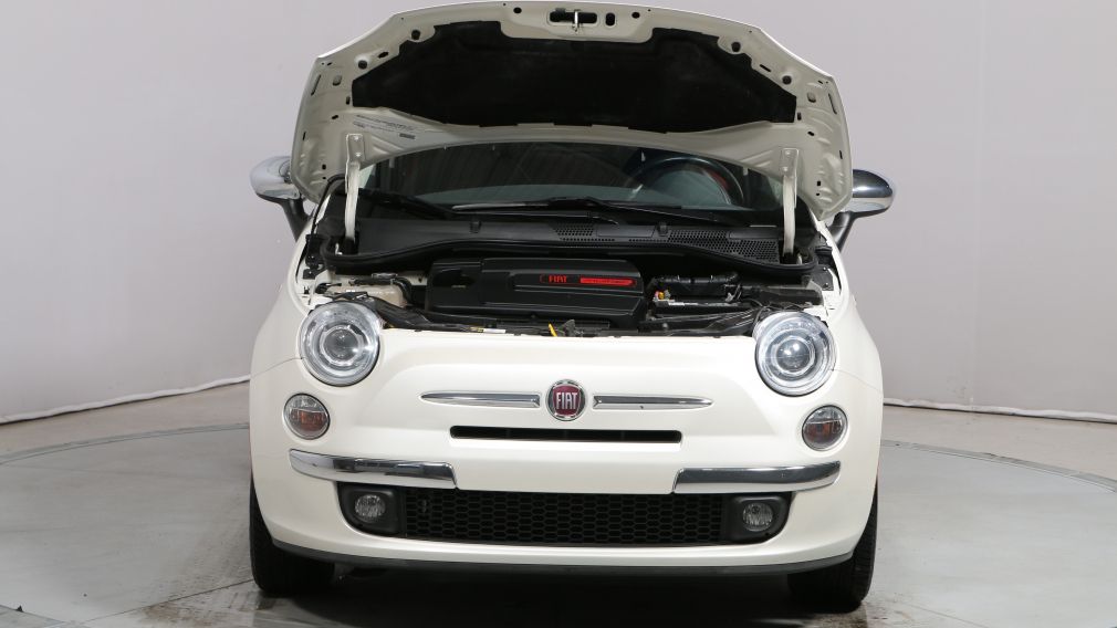 2012 Fiat 500 Lounge A/C GR ELECT CUIR DÉCAPOTABLE MAGS BLUETOOT #28