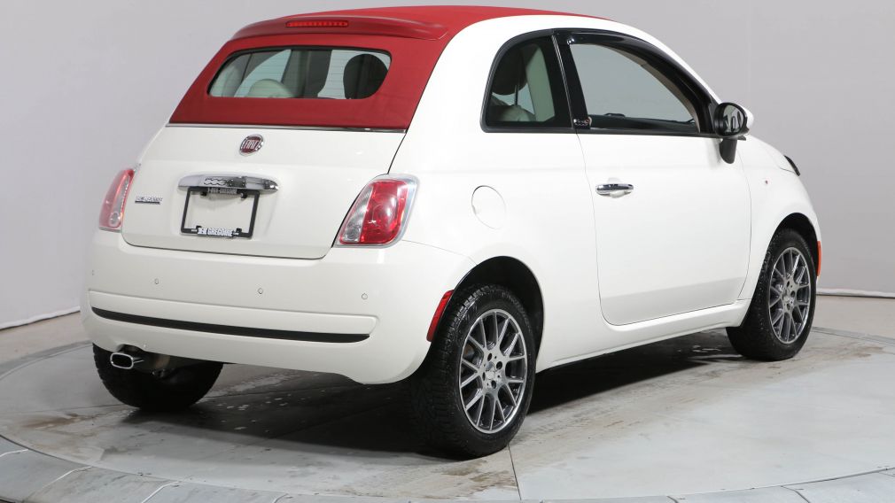 2013 Fiat 500 Pop GR ELECT MAGS TOIT DÉCAPOTABLE #6
