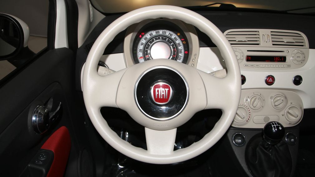 2013 Fiat 500 Pop GR ELECT MAGS TOIT DÉCAPOTABLE #16